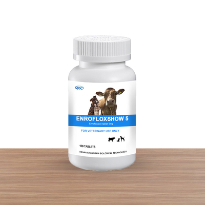 Enrofloxacin Veterinary Bolus Tablet 5mg Obat Bolus Untuk Hewan Peliharaan