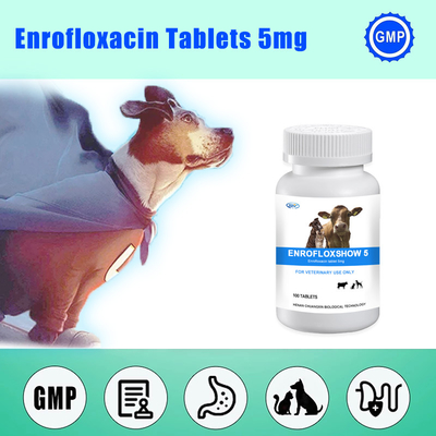 Enrofloxacin Veterinary Bolus Tablet 5mg Obat Bolus Untuk Hewan Peliharaan
