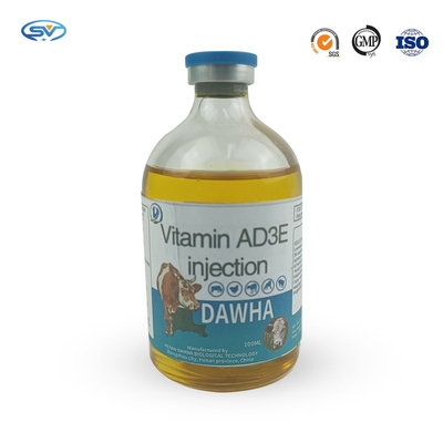Obat Suntik Multivitamin Hewan Injeksi Vitamin AD3E Untuk Ternak Domba