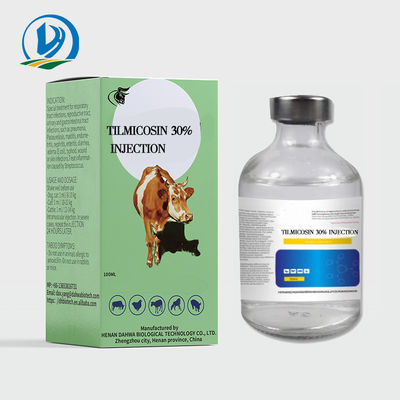 30% Tilmicosin Injeksi Obat Kedokteran Hewan Untuk Unggas Babi Sapi Domba