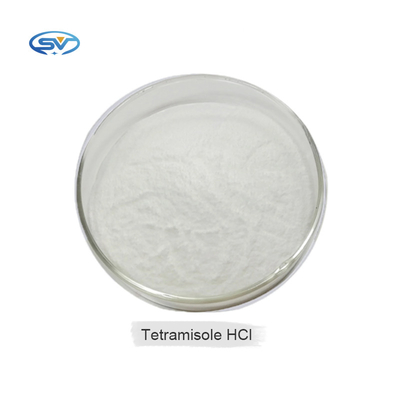 Pasokan Pabrik Hewan CAS 5086-74-8 Tetramisole HCl Medicine Grade Antibiotik Larut Air