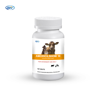 Tablet Bolus Hewan Obat Hewan Tablet Amoksisilin 10mg Antiviral Untuk Anjing