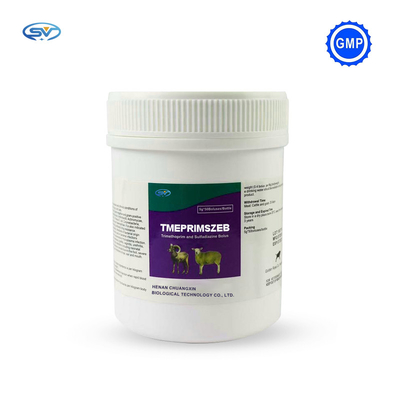 Tablet Bolus Hewan Trimethoprim Sulfadiazine 200mg Untuk Kuda Ternak Babi Anjing