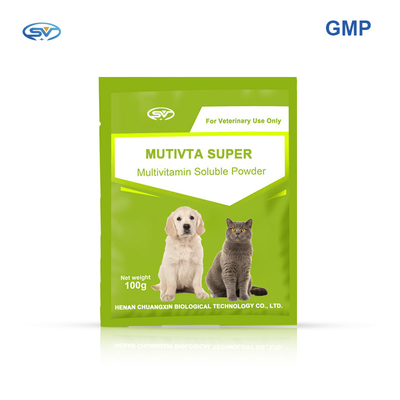 Veterinary Multivitamin Vitamin Mineral Multivitamin Soluble Powder Untuk Hewan Peliharaan Dan Unggas