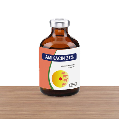 Amikacin 21% Injeksi Obat Suntik Hewan Anjing Dan Kucing Kuda