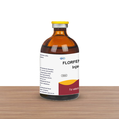 Obat Suntik Hewan Injeksi Florfenicol 200mg/Ml Untuk Pengobatan Penyakit Bakteri Pada Ternak Domba Babi