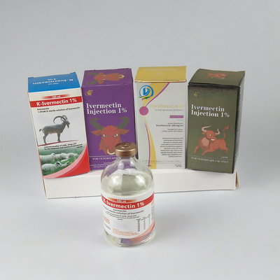 Obat Suntik Hewan Ivermectin 1% Injeksi Untuk Penyakit Parasit Sapi Dan Babi 50ml 100ml