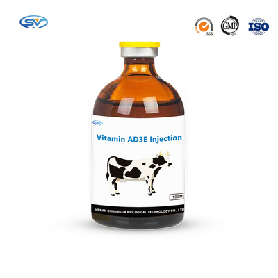 Obat Suntik Hewan OEM Injeksi Vitamin Ad3e Untuk Hewan Ternak Kuda