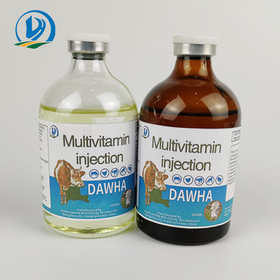 Obat Suntik Hewan Multivitamin Untuk Mempromosikan Pertumbuhan Hewan