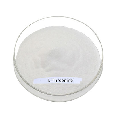 Aditif Pakan Ternak L Threonine Aditif Pakan Ternak CAS 72-19-5 Bubuk Kristal Putih