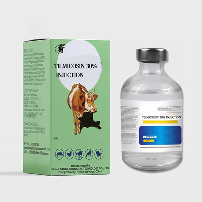 Obat Suntik Hewan Ternak Tilmicosin Phosphate Injeksi Tilmicosin Subkutan 30% CAS108050-54-0