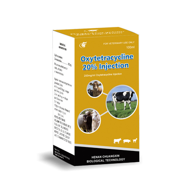Obat Suntik Hewan Oxytetracycline HCl 20% Injeksi Untuk Ternak Domba Kambing Anjing Obat Hewan